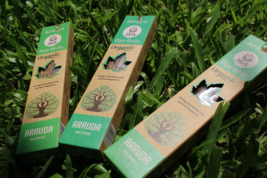 Incenso Orgânico Pure Herbs - Ambica