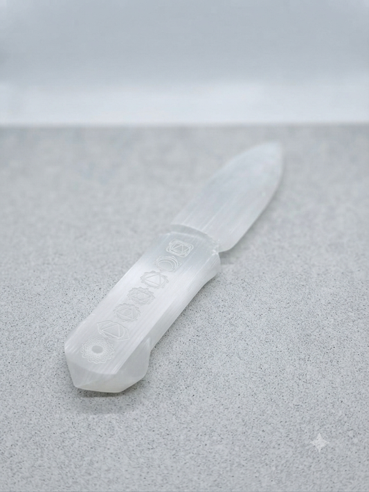 Faca de Selenite 190mm