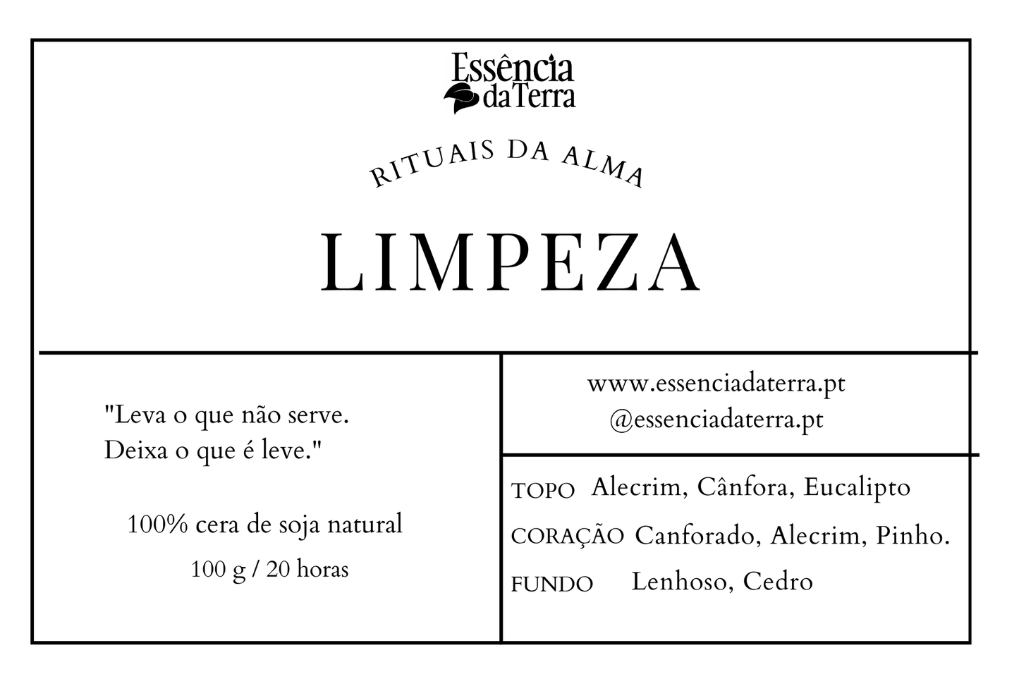 Rituais da Alma - Limpeza