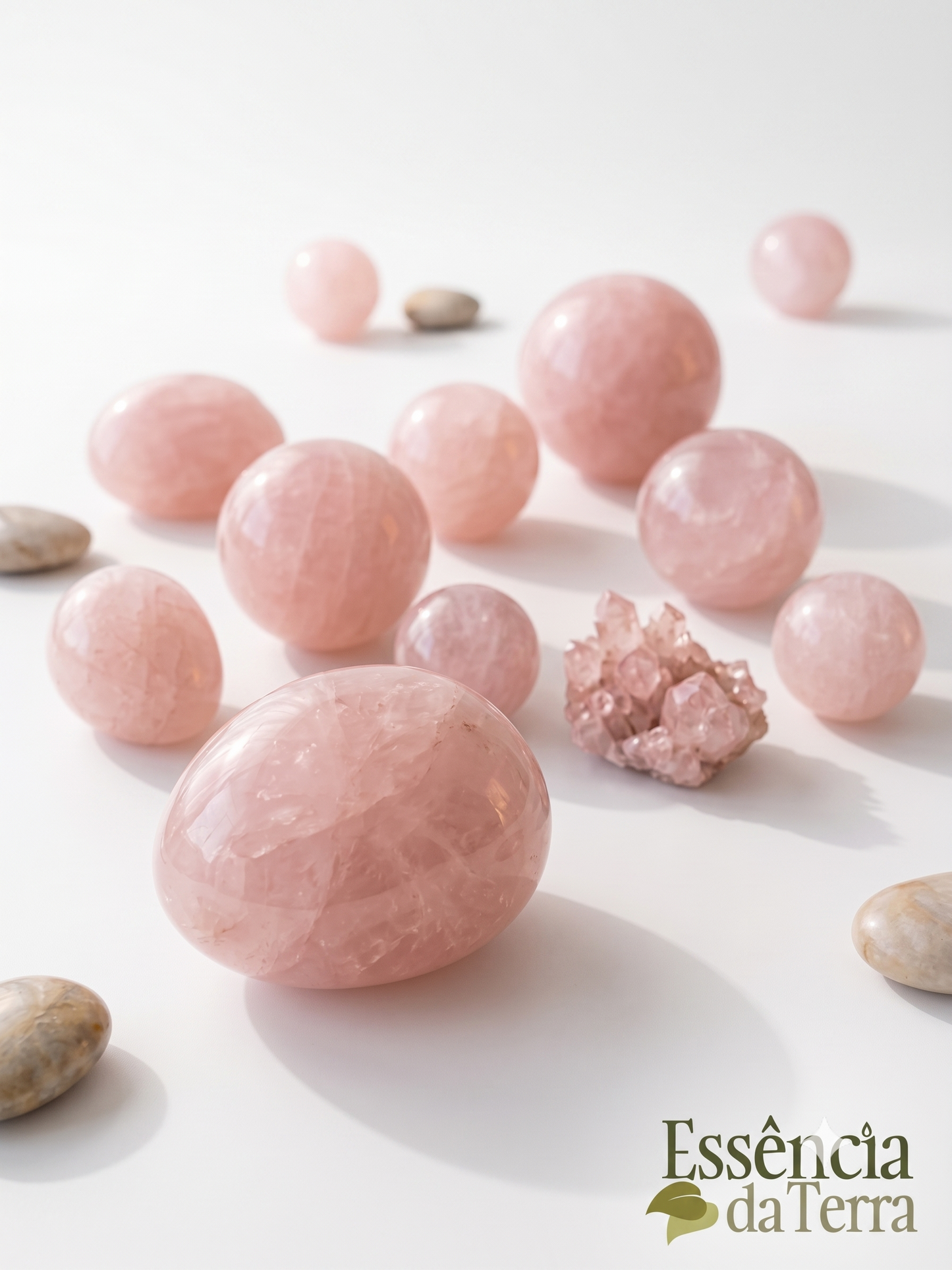 Quartzo Rosa Rolado