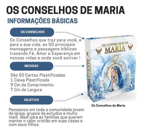 Os Conselhos de Maria - 50 mensagens
