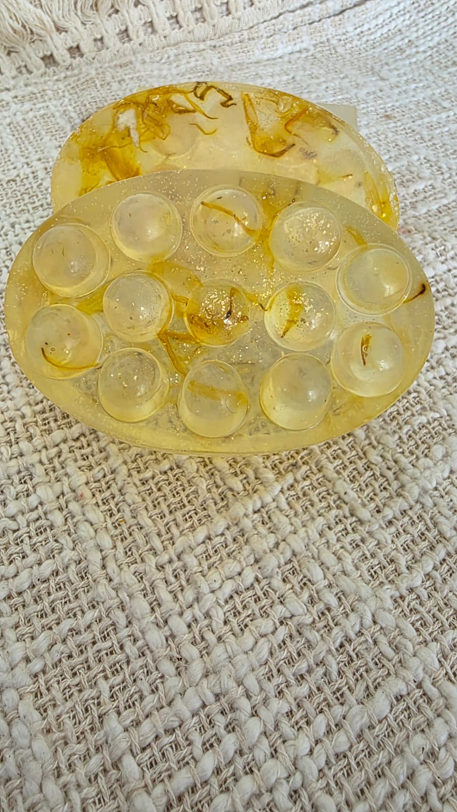 Sabonete Artesanal de Glicerina com Calêndula 100g