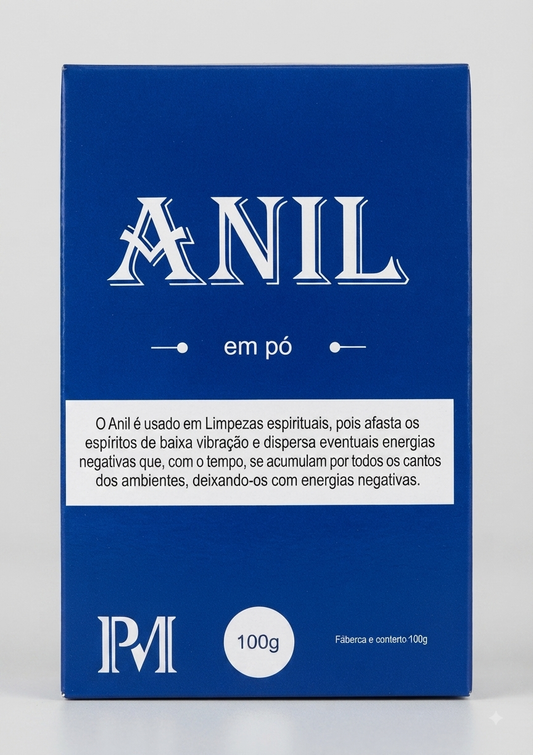 Caixa de Anil em pó