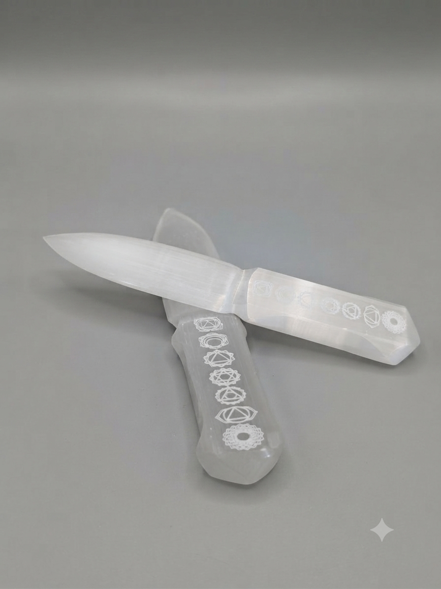 Faca de Selenite 190mm