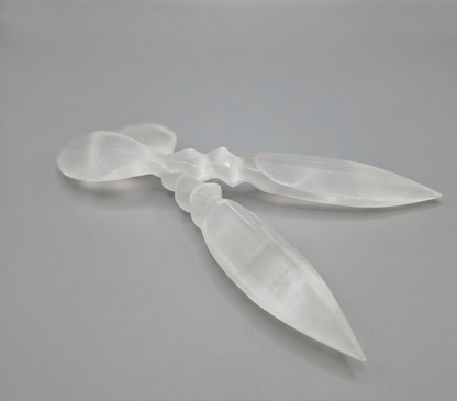 Punhal de Selenite 220mm - Coração