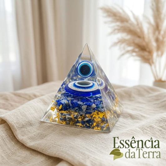 Pirâmide de Orgonite 5x5