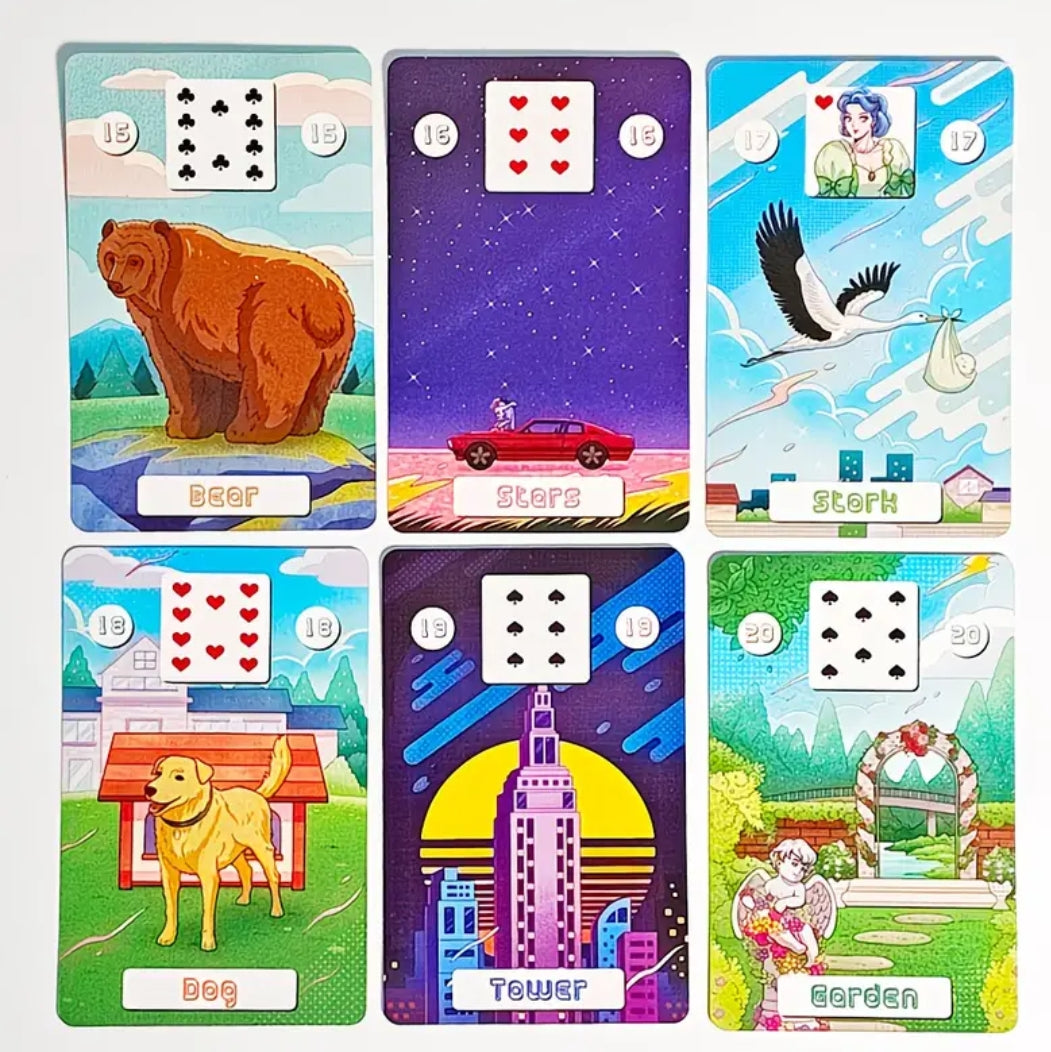 Baralho Lenormand - Back to the 80's