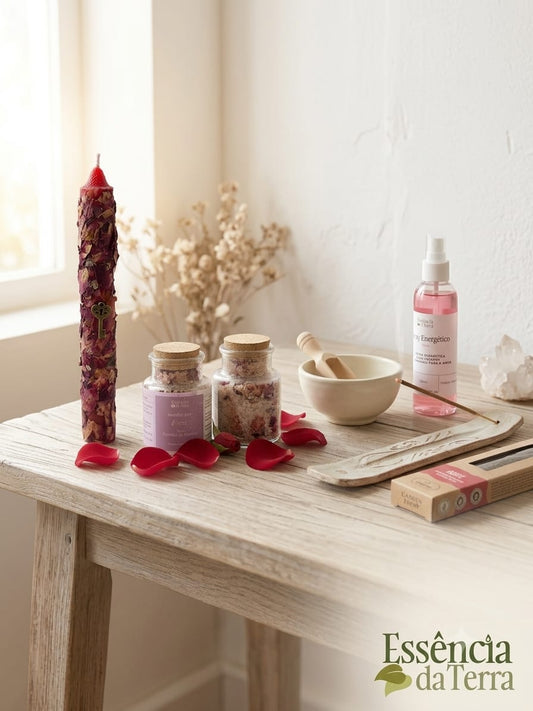 Kit Ritual de Rosas - Elevação energética e amor próprio