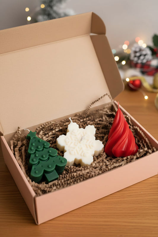 Pack com 3 Velas 100%Cera de Soja