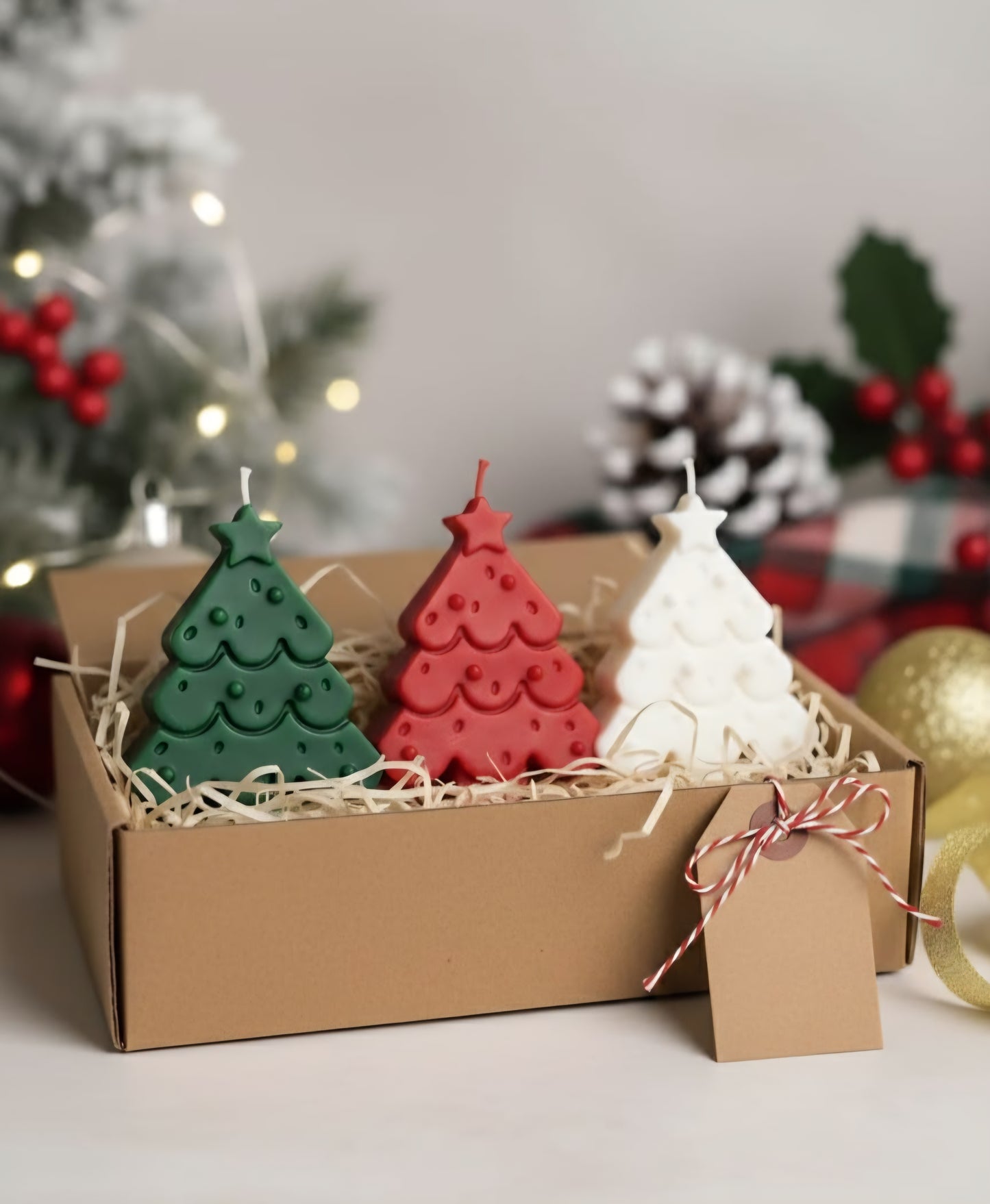 Pack com 3 Velas 100%Cera de Soja