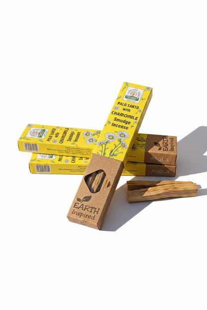 Incenso Orgânico Namaste India- Palo Santo & Camomila