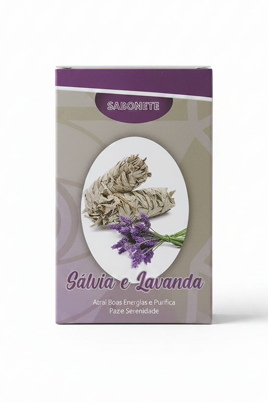 Sabonetes Rituais - Salvia Branca e Alfazema