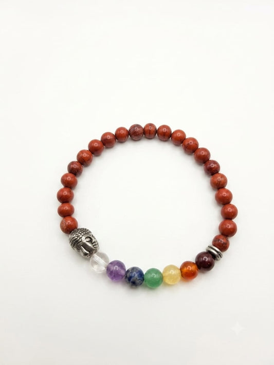 Pulseira 7 Chakras Buda